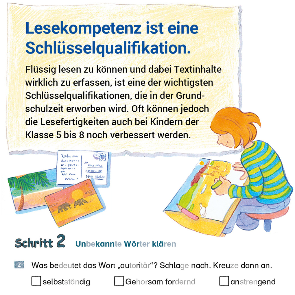Weitere Ansicht: Das Übungsheft Lesen 6 | Sabine Stehr