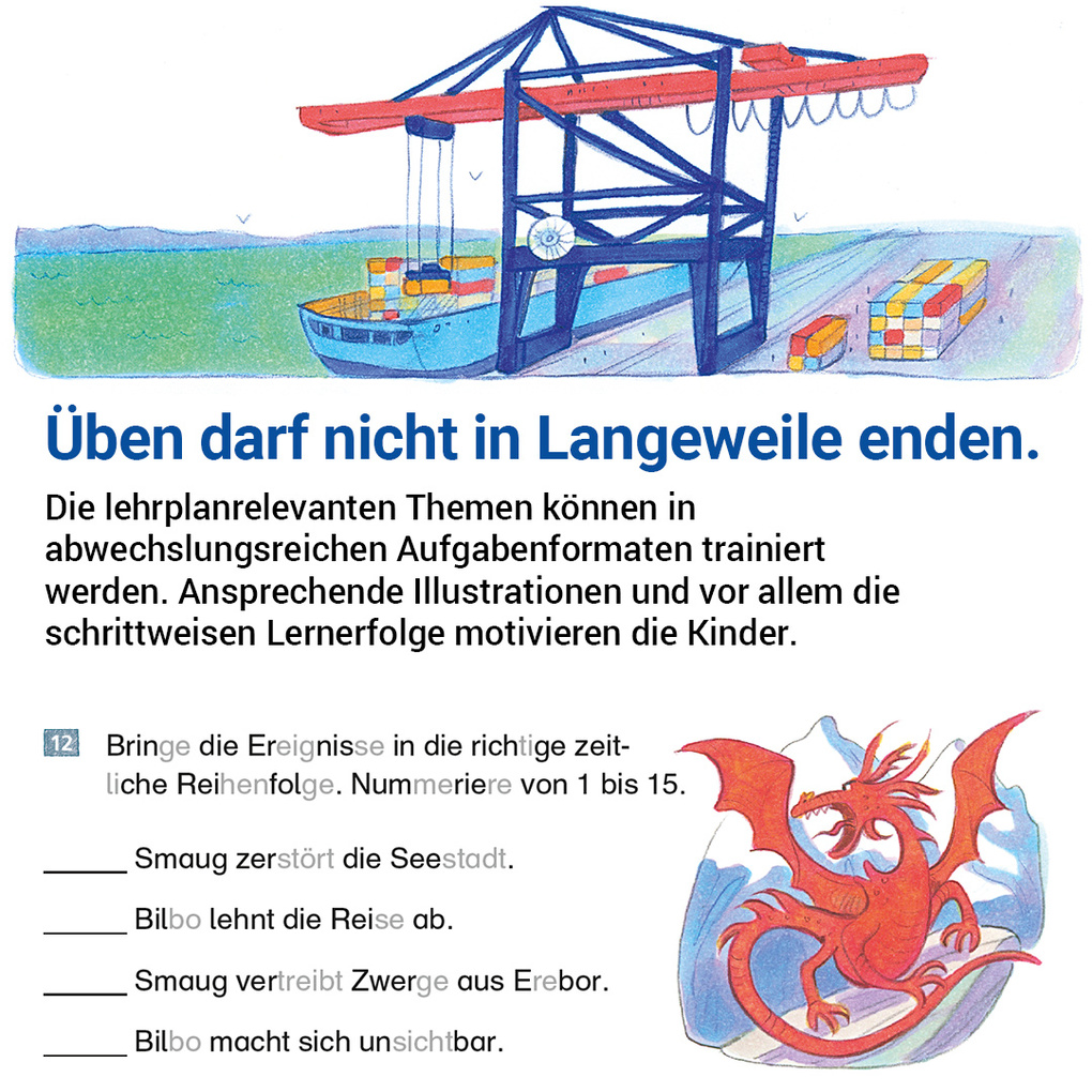 Weitere Ansicht: Das Übungsheft Lesen 6 | Sabine Stehr