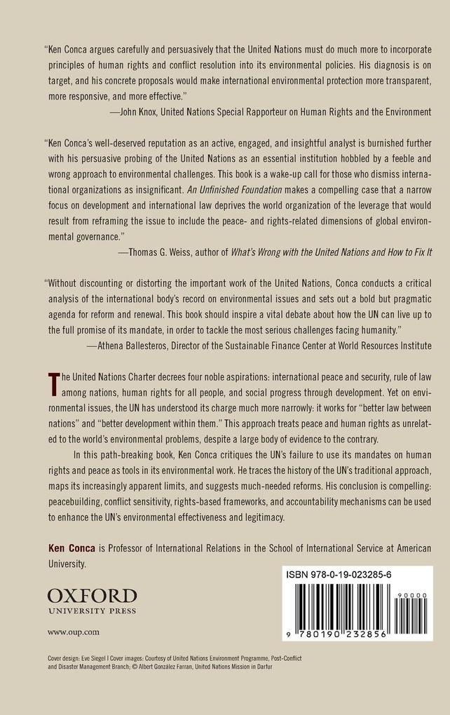 Weitere Ansicht: An Unfinished Foundation | Conca