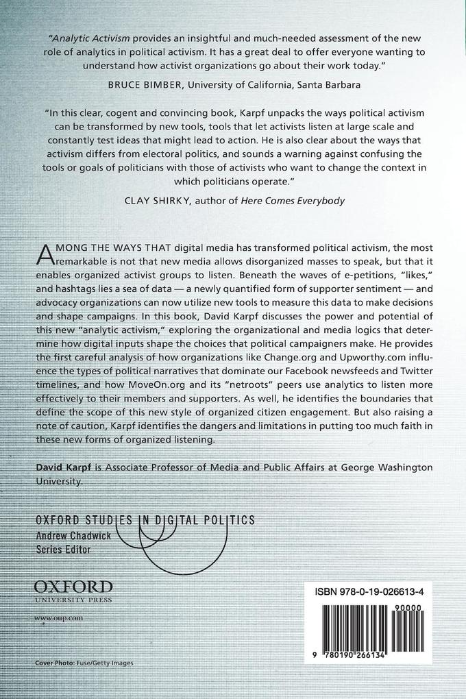 Weitere Ansicht: Analytic Activism | David Karpf