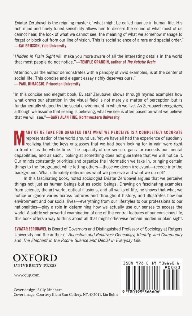 Weitere Ansicht: HIDDEN IN PLAIN SIGHT C | Zerubavel