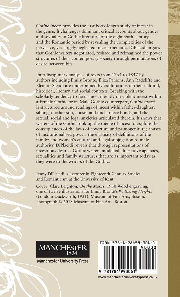 Weitere Ansicht: Gothic incest | Jenny Diplacidi