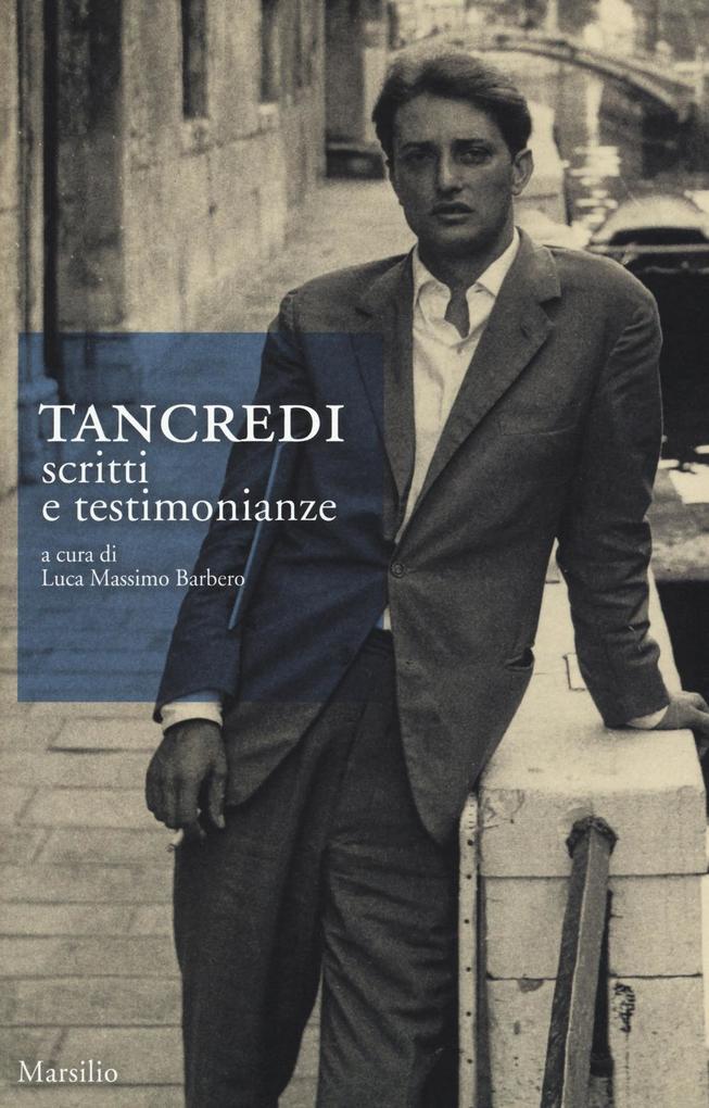 Produktbild: Tancredi. Scritti e testimonianze