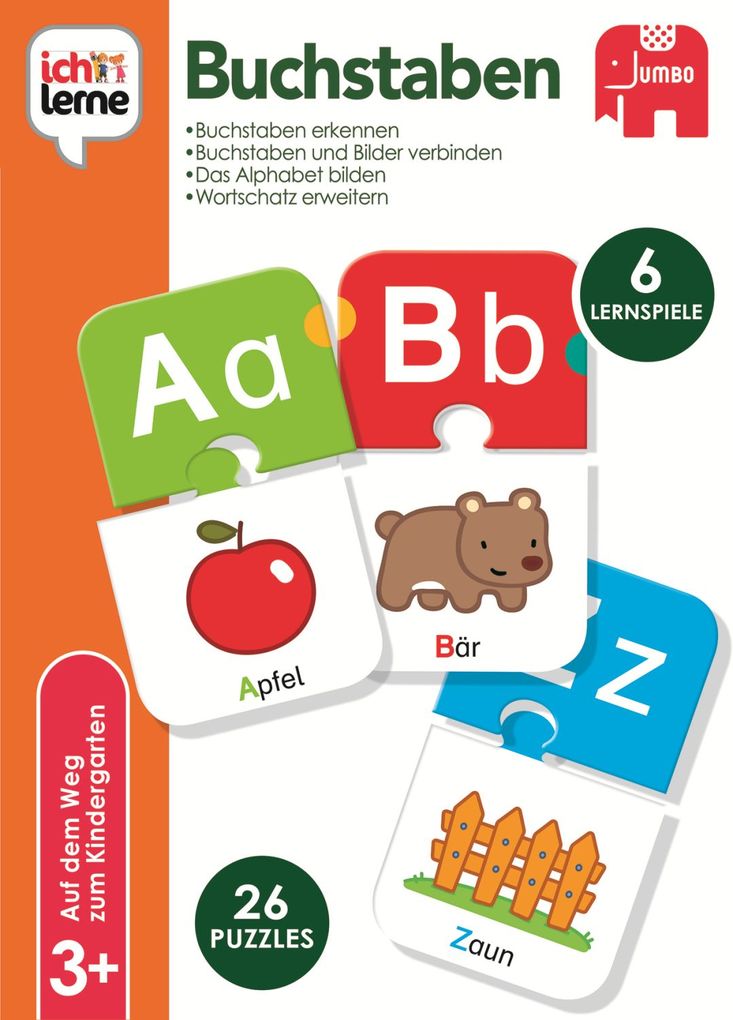 Produktbild: Jumbo Spiele - ich lerne Buchstaben
