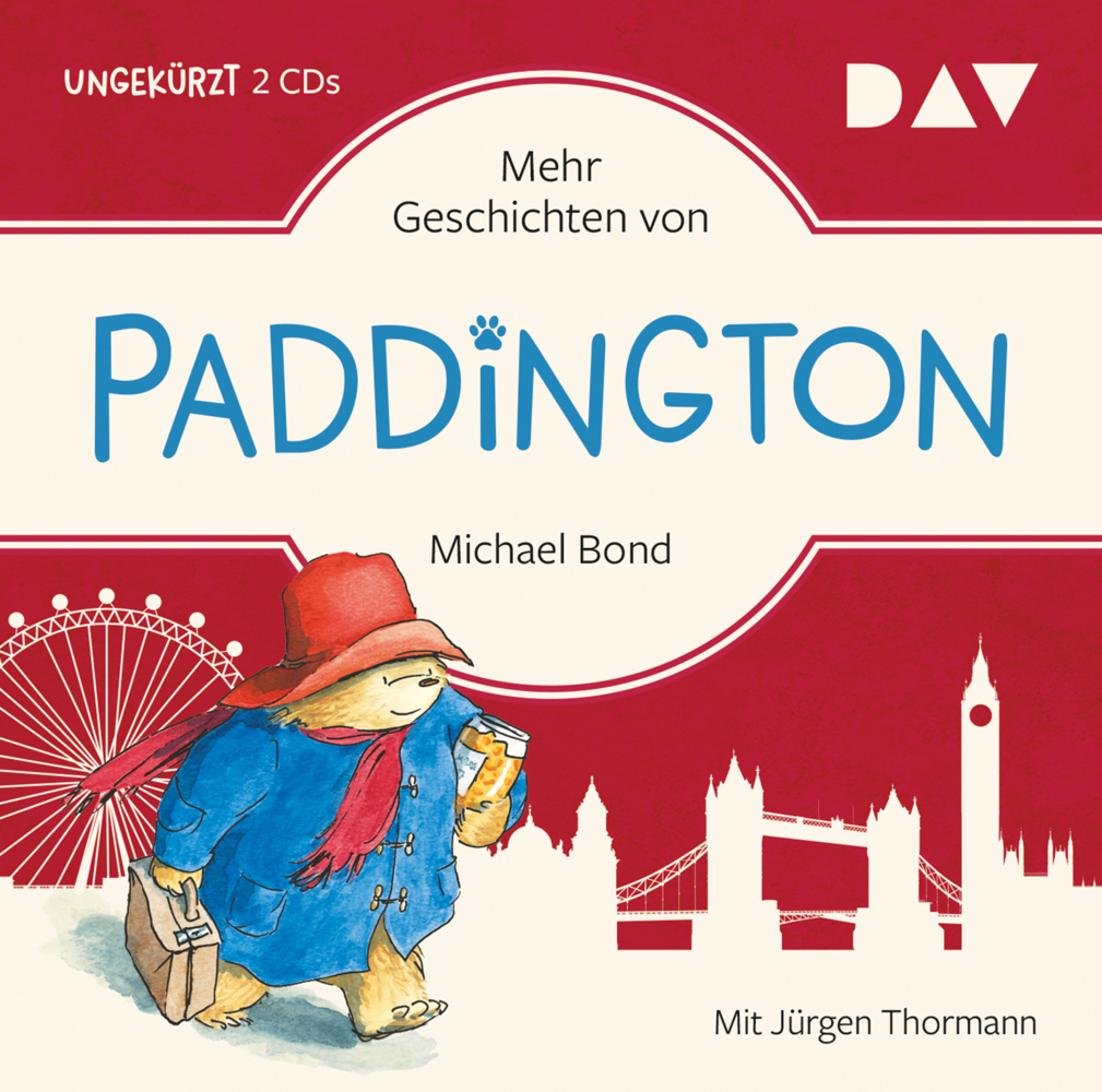 Produktbild: Mehr Geschichten von Paddington, 2 Audio-CDs | Michael Bond