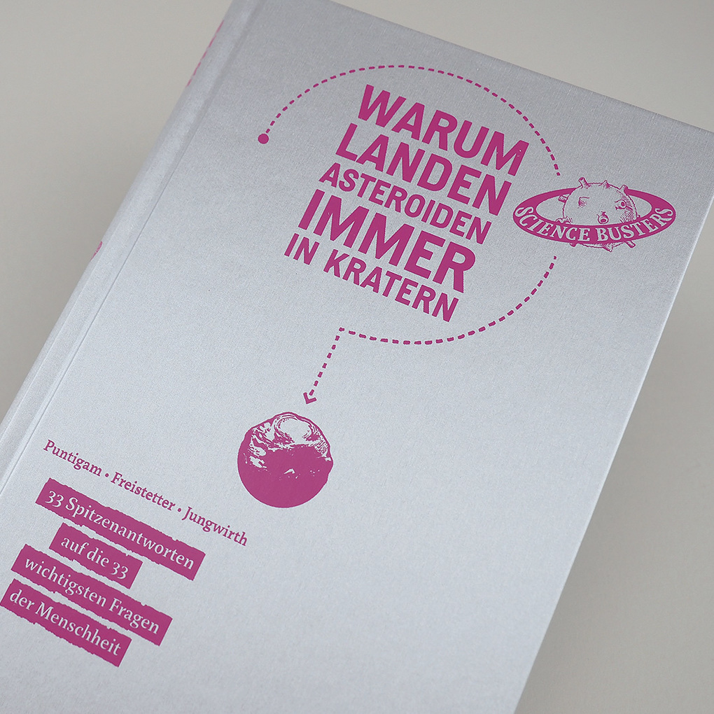 Weitere Ansicht: Warum landen Asteroiden immer in Kratern? | Martin Puntigam, Florian Freistetter, Helmut Jungwirth, Science Busters