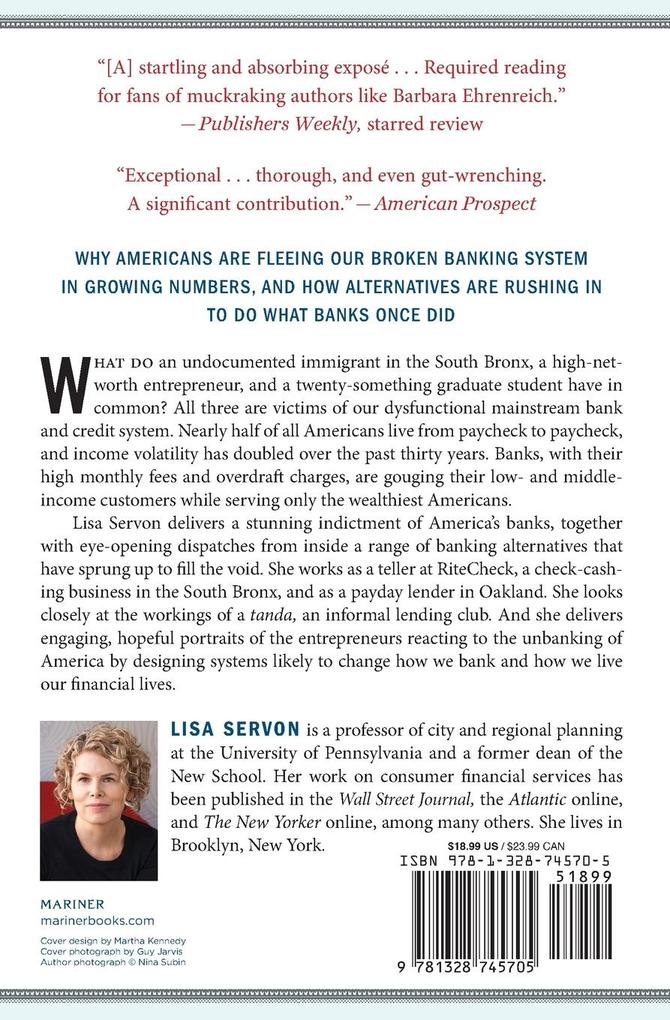 Weitere Ansicht: Unbanking of America | Lisa Servon
