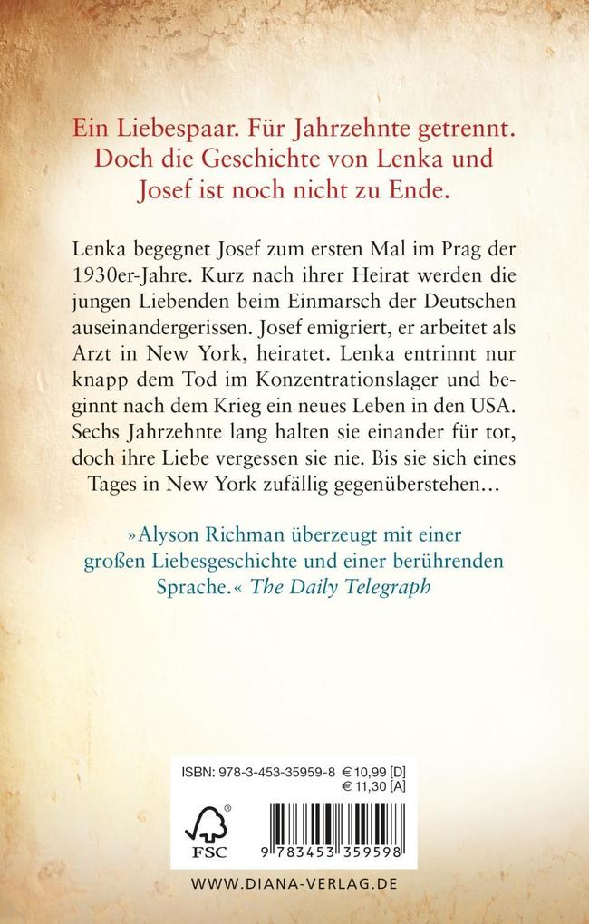 Weitere Ansicht: Abschied in Prag | Alyson Richman