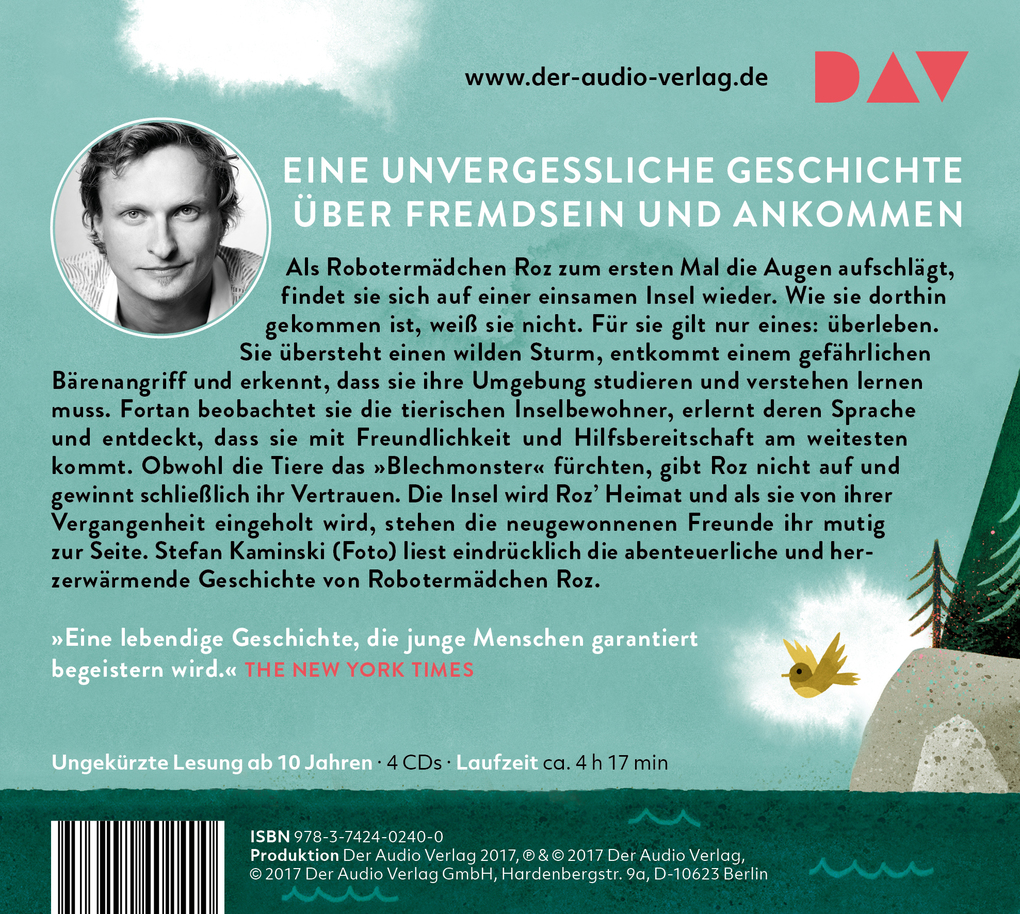 Weitere Ansicht: Das Wunder der wilden Insel,4 Audio-CDs | Peter Brown