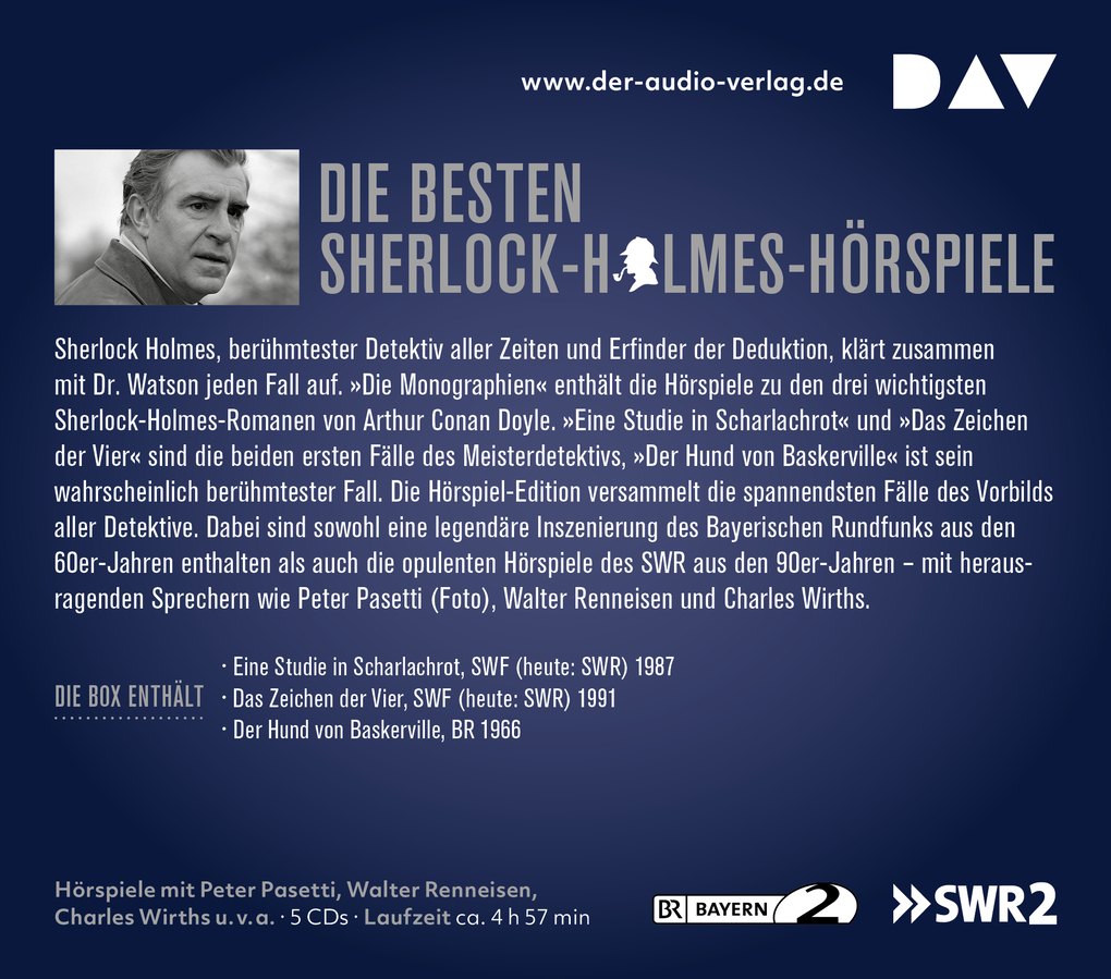 Weitere Ansicht: Sherlock Holmes 1 - Die Monographien | Arthur Conan Doyle