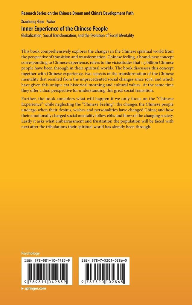 Weitere Ansicht: Inner Experience of the Chinese People