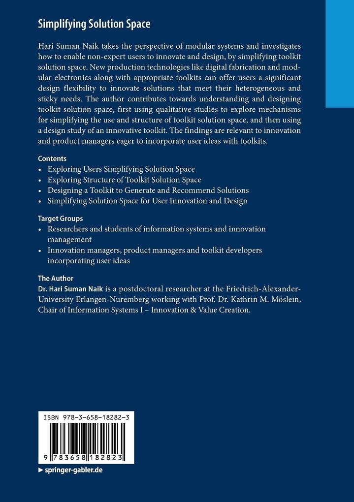 Weitere Ansicht: Simplifying Solution Space | Hari Suman Naik