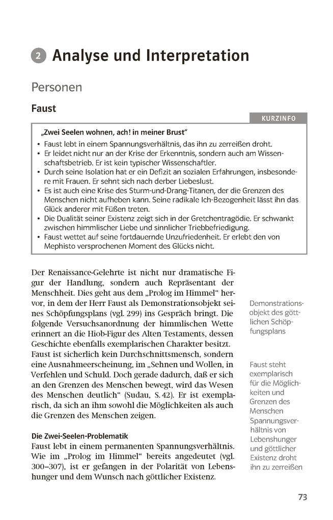 Weitere Ansicht: Lektürehilfen Johann Wolfgang von Goethe "Faust - Der Tragödie erster Teil"