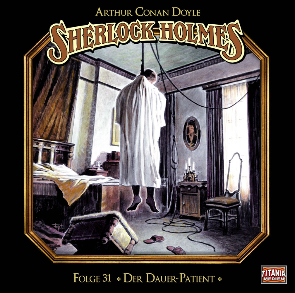 Produktbild: Sherlock Holmes - Der Dauer-Patient, 1 Audio-CD | Arthur Conan Doyle