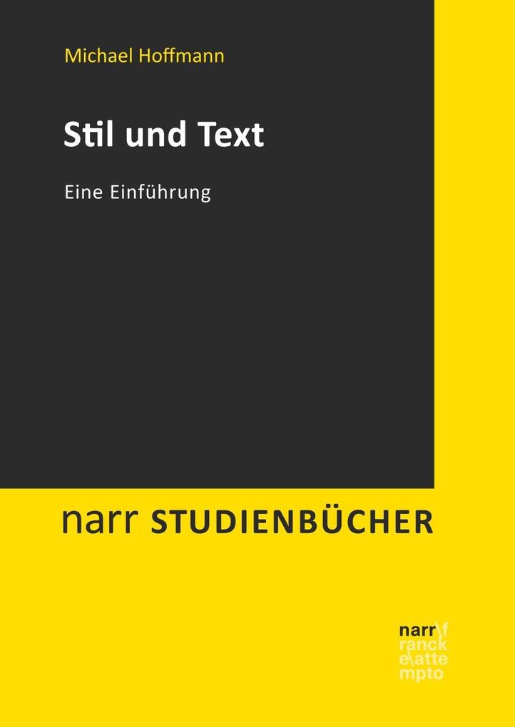 Produktbild: Stil und Text | Michael Hoffmann