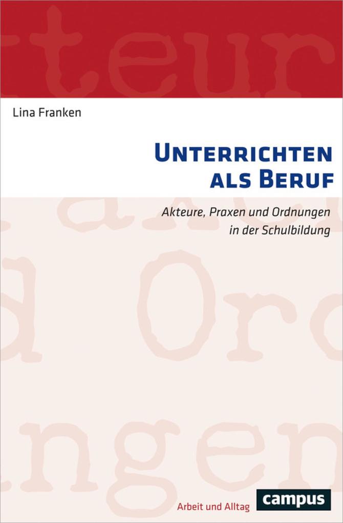 Produktbild: Unterrichten als Beruf | Lina Franken