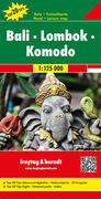 Freytag & Berndt Autokarte Bali - Lombok - Komodo, 1:125.000