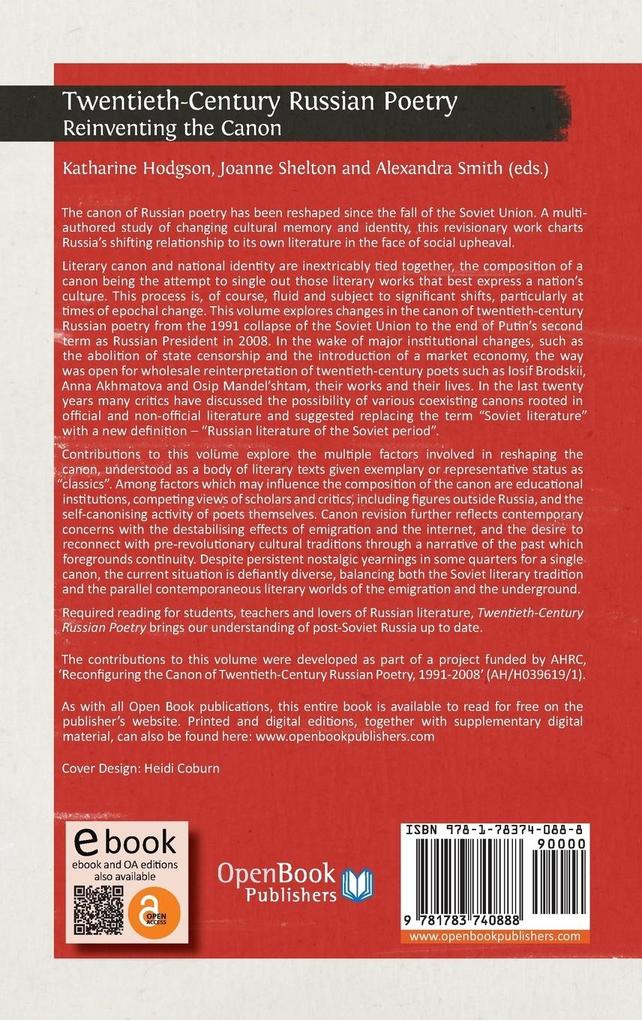 Weitere Ansicht: Twentieth-Century Russian Poetry