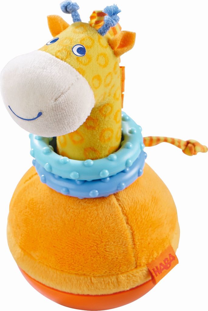Weitere Ansicht: HABA - Stehauffigur Giraffe