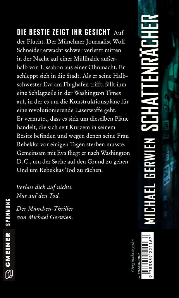 Weitere Ansicht: Schattenrächer | Michael Gerwien