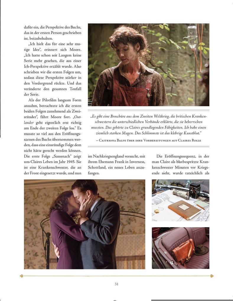Weitere Ansicht: Hinter den Kulissen von Outlander: Die TV-Serie | Tara Bennett