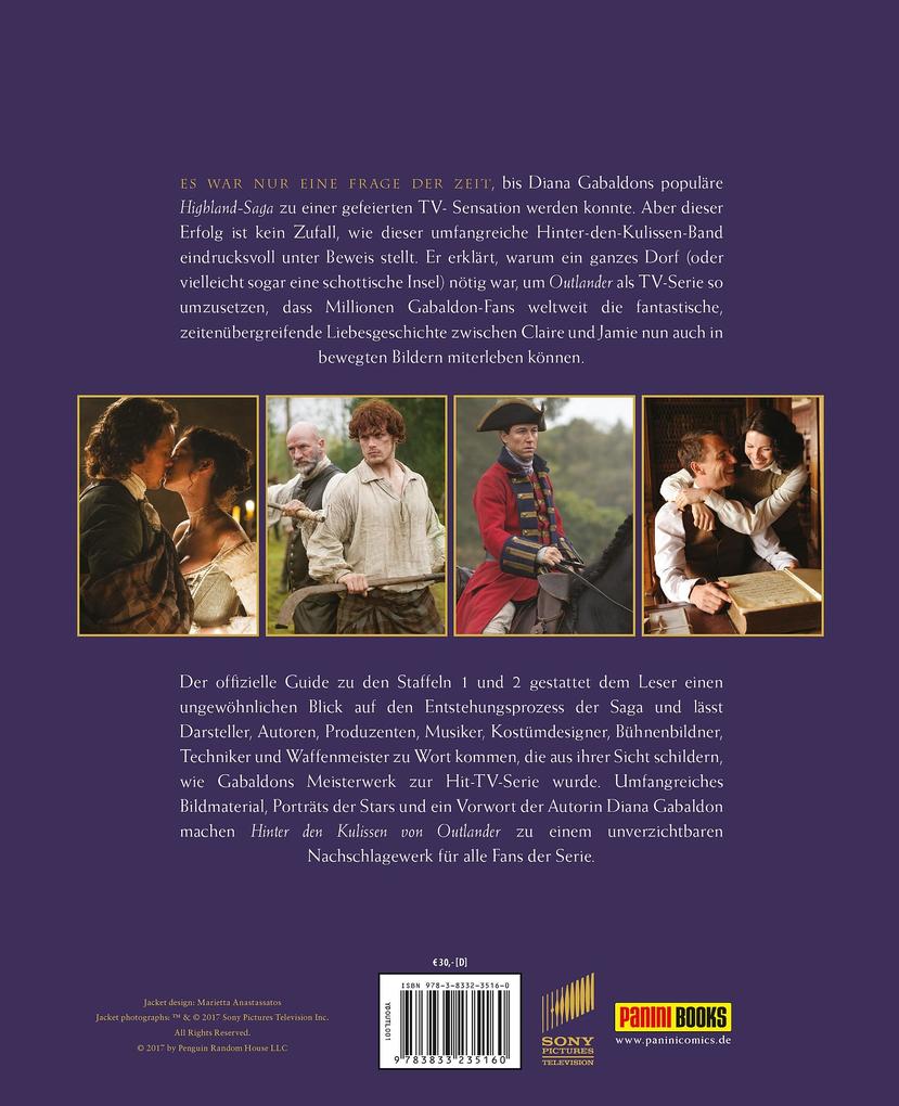 Weitere Ansicht: Hinter den Kulissen von Outlander: Die TV-Serie | Tara Bennett