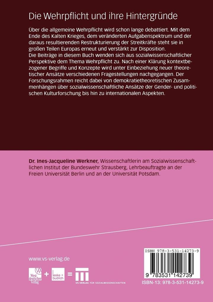 Weitere Ansicht: Die Wehrpflicht und ihre Hintergründe