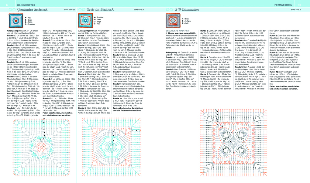 Weitere Ansicht: Die Granny-Square Bibel | Sarah Hazell