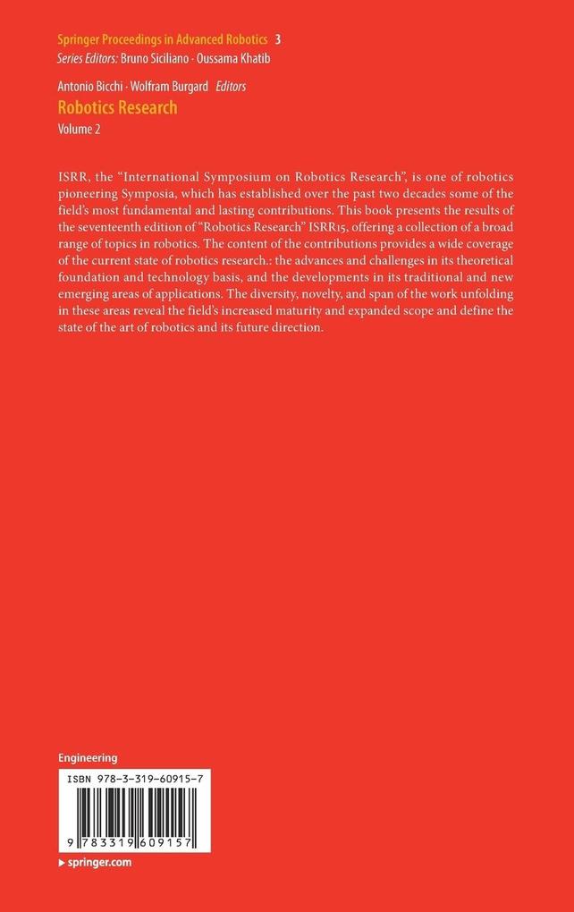 Weitere Ansicht: Robotics Research