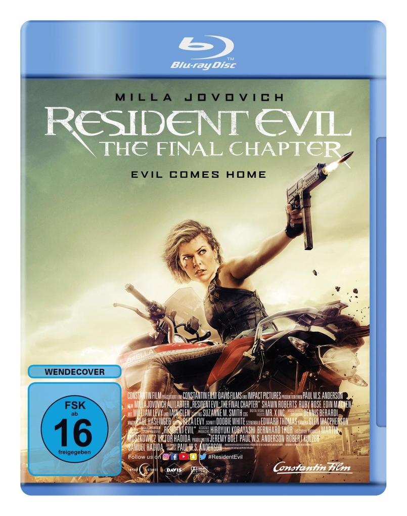 Produktbild: Resident Evil - The Final Chapter | Paul W. S. Anderson