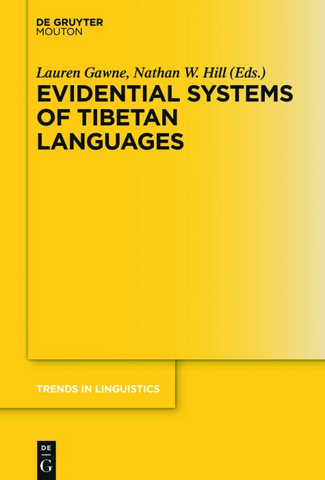 Produktbild: Evidential Systems of Tibetan Languages