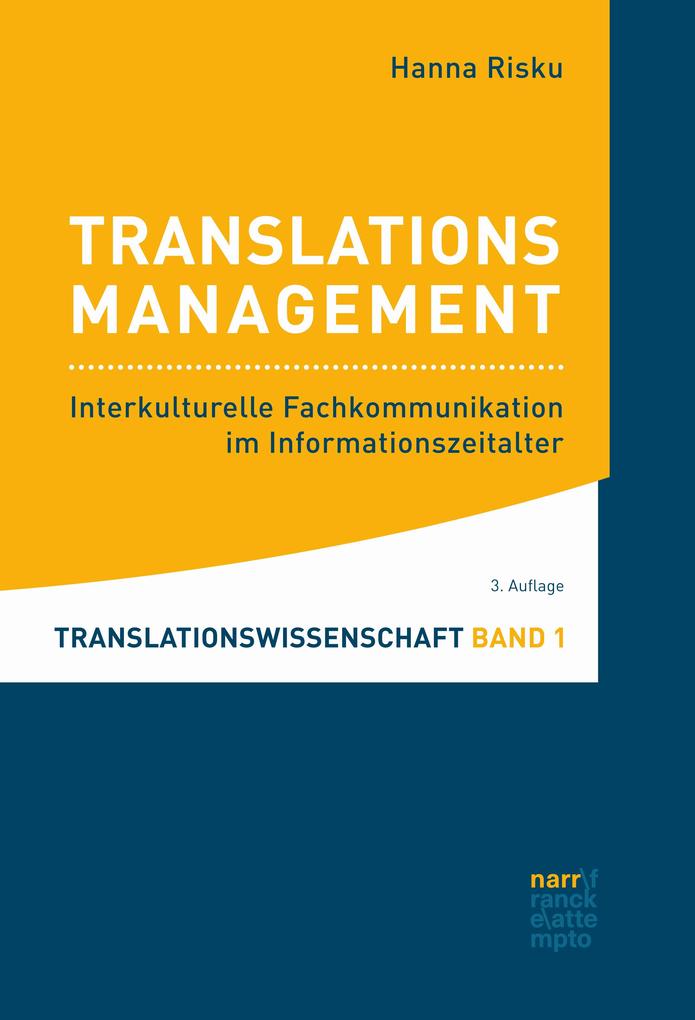 Produktbild: Translationsmanagement | Hanna Risku