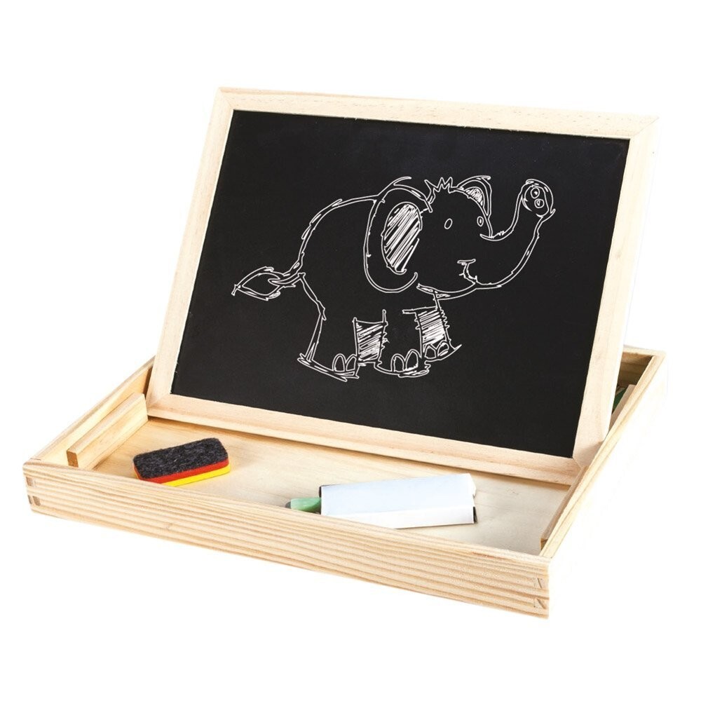 Weitere Ansicht: Bino 88117 - Holz-Puzzle-Box mit Magnet- und Schreibtafel, 102 Teile
