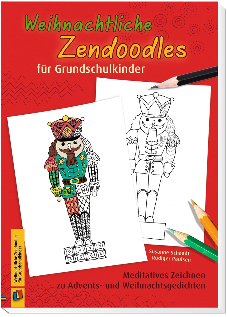 Weitere Ansicht: Weihnachtliche Zendoodles für Grundschulkinder | Rüdiger Paulsen, Susanne Schaadt