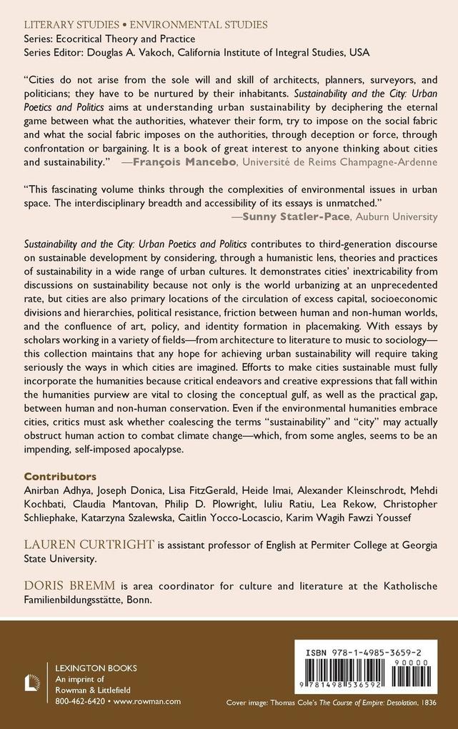 Weitere Ansicht: Sustainability and the City