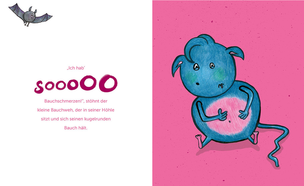 Weitere Ansicht: Der kleine Bauchweh | Corinna Leibig