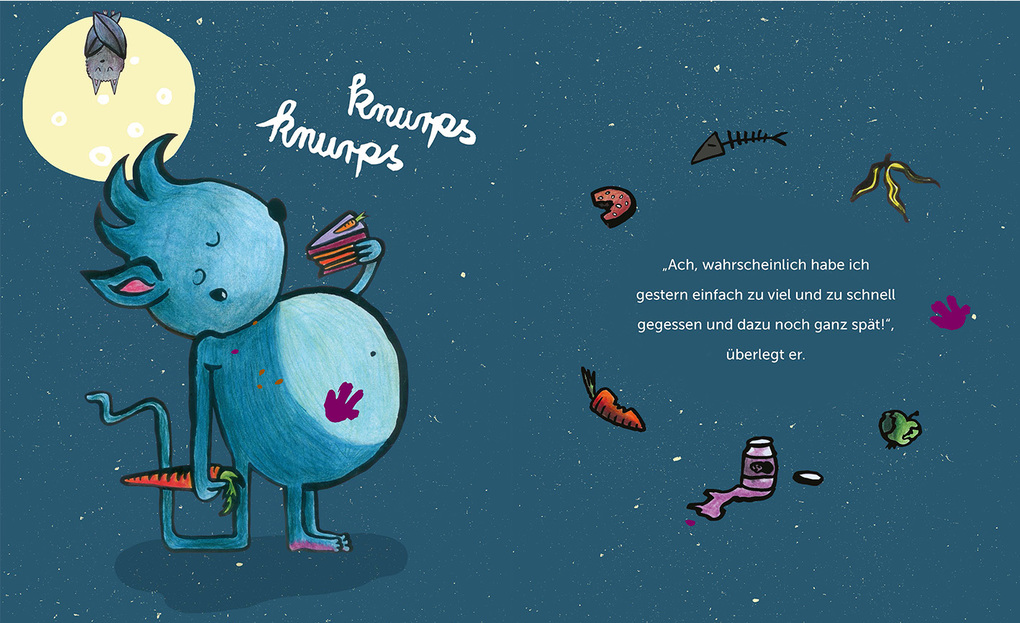 Weitere Ansicht: Der kleine Bauchweh | Corinna Leibig