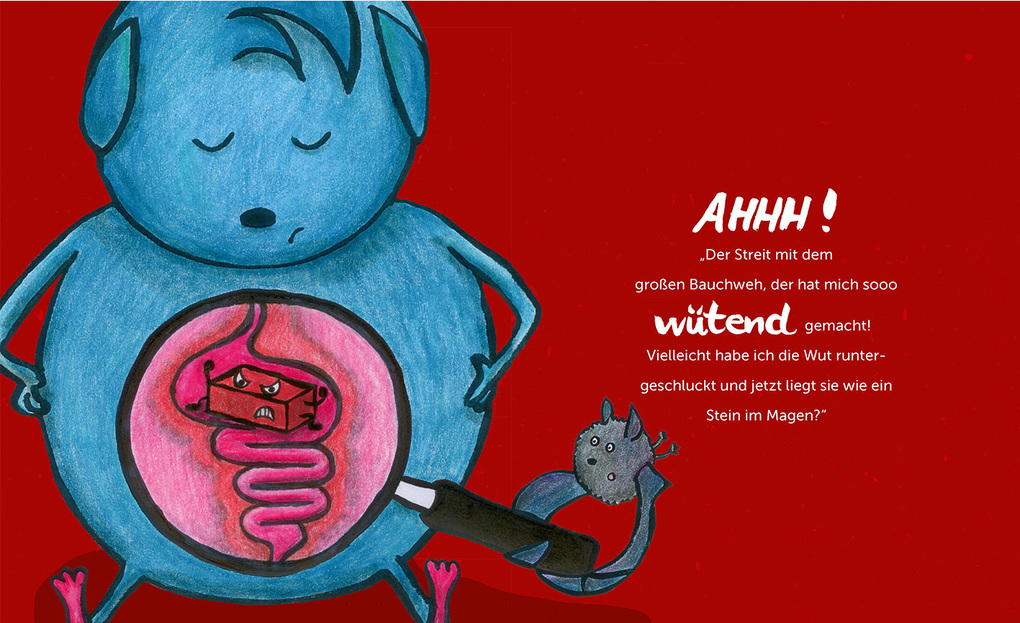 Weitere Ansicht: Der kleine Bauchweh | Corinna Leibig