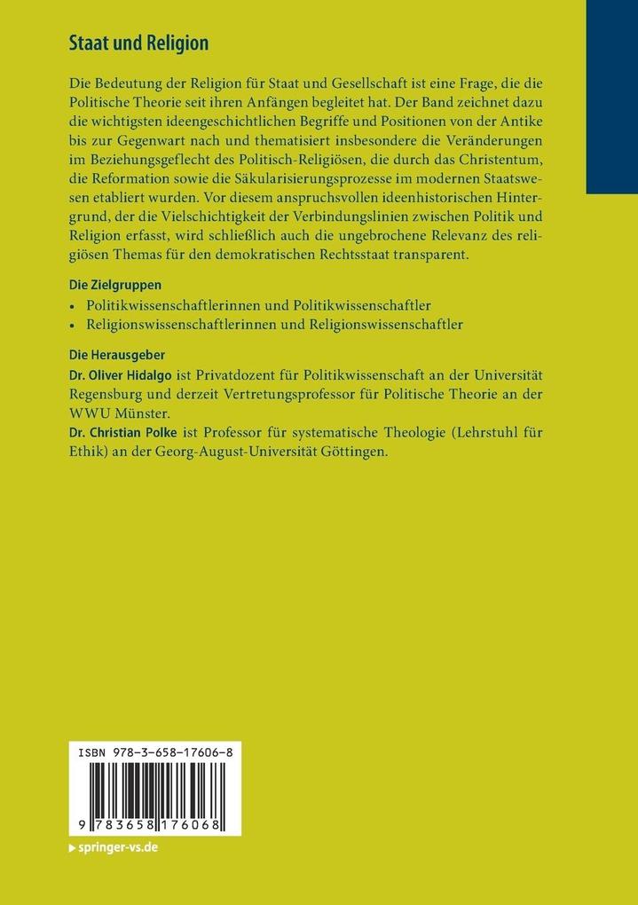 Weitere Ansicht: Staat und Religion