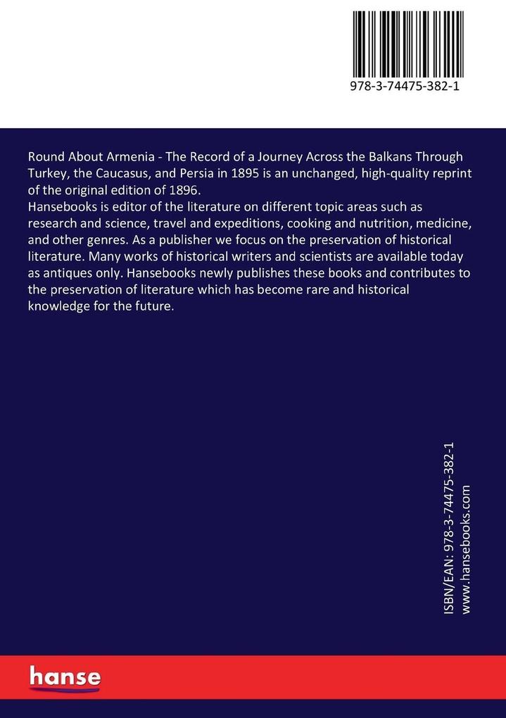 Weitere Ansicht: Round About Armenia | Edward Arthur Brayley Hodgetts