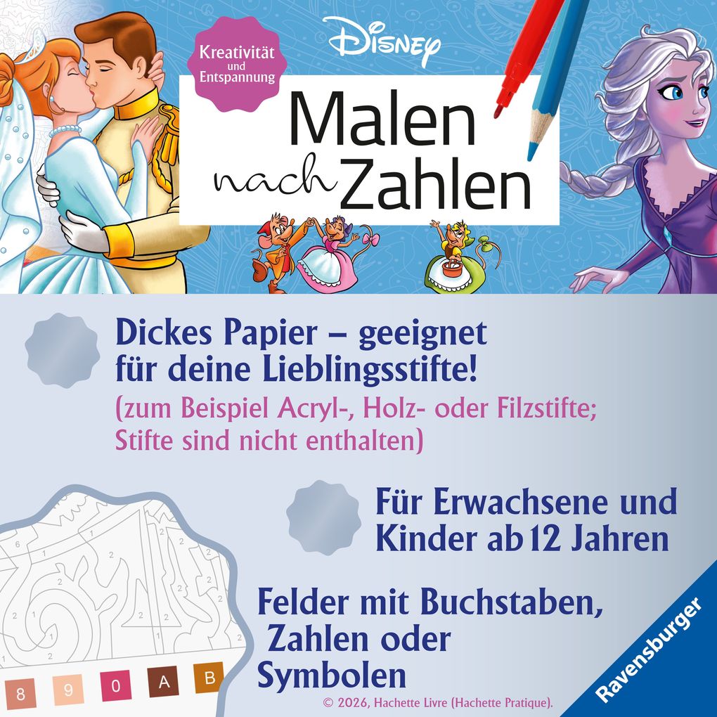 Weitere Ansicht: Disney Malen nach Zahlen: Babys
