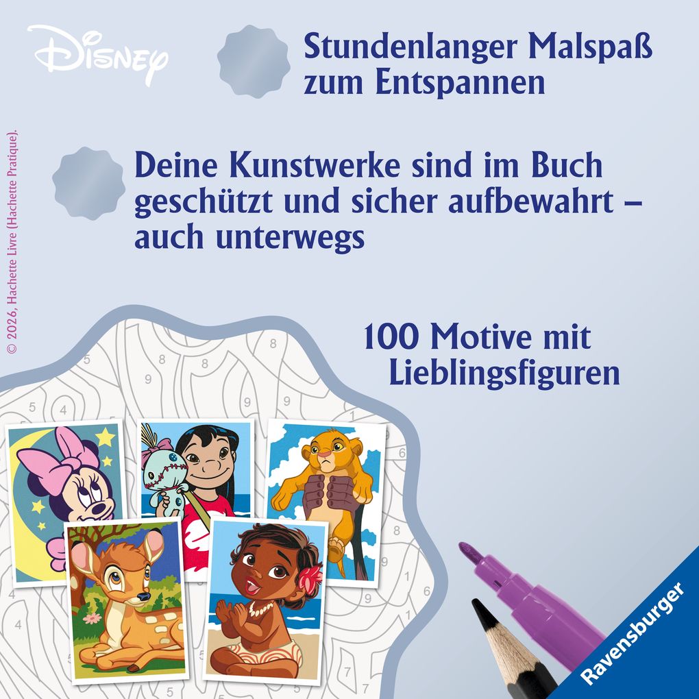 Weitere Ansicht: Disney Malen nach Zahlen: Babys