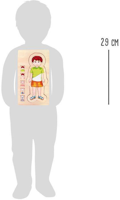 Weitere Ansicht: Schichtenpuzzle Anatomie Junge | small foot