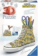 Ravensburger 3D Puzzle Sneaker Minions - praktischer Stiftehalter im Minions Design - 108 Teile - ab 8 Jahren