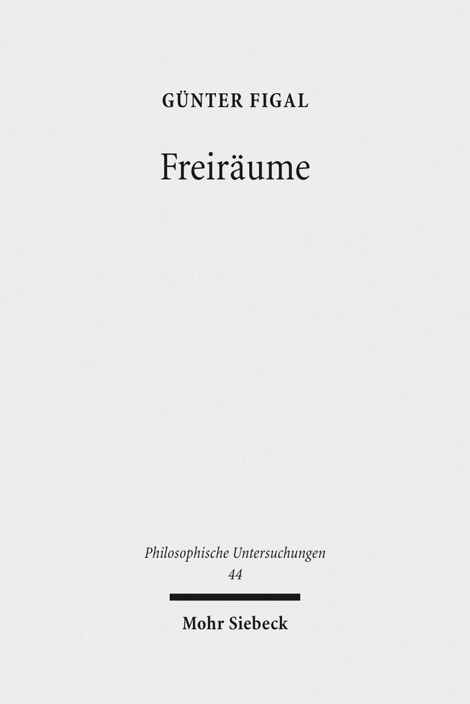 Produktbild: Freiräume | Günter Figal