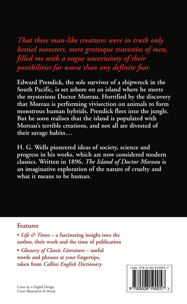 Weitere Ansicht: The Island of Doctor Moreau | H. G. Wells