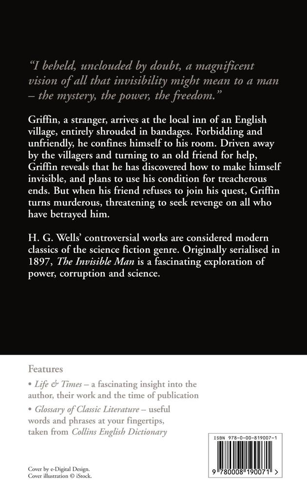 Weitere Ansicht: The Invisible Man | H. G. Wells