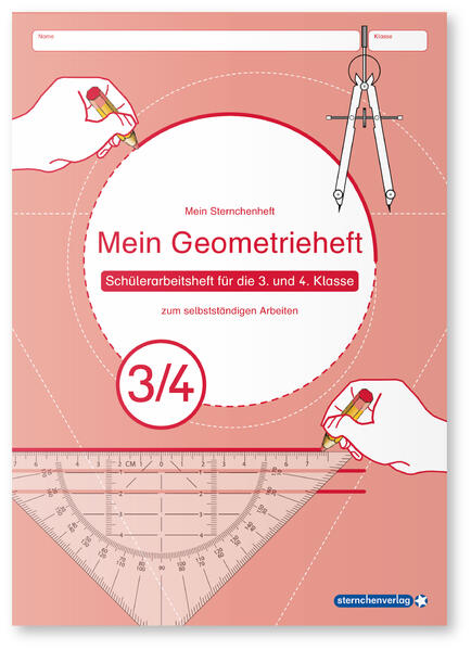 Produktbild: Mein Geometrieheft 3/4 | Katrin Langhans, sternchenverlag GmbH