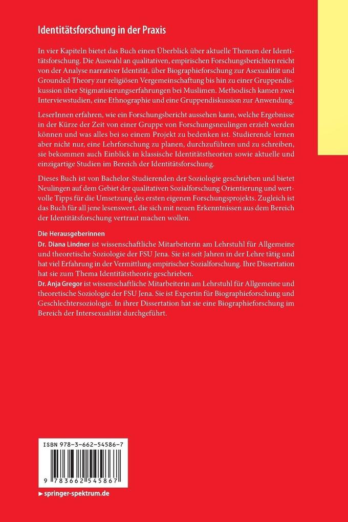 Weitere Ansicht: Identitätsforschung in der Praxis