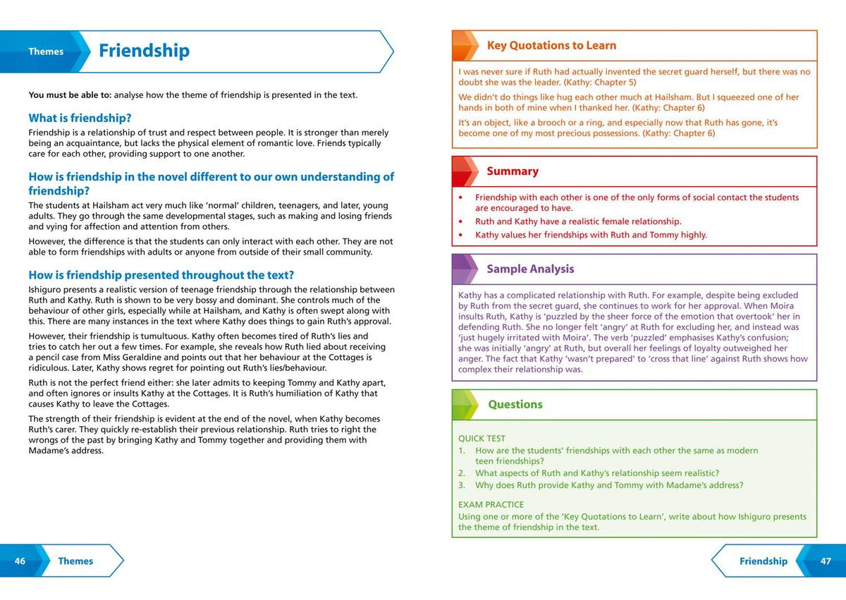 Weitere Ansicht: Never Let Me Go: AQA GCSE 9-1 English Literature Text Guide | Collins GCSE